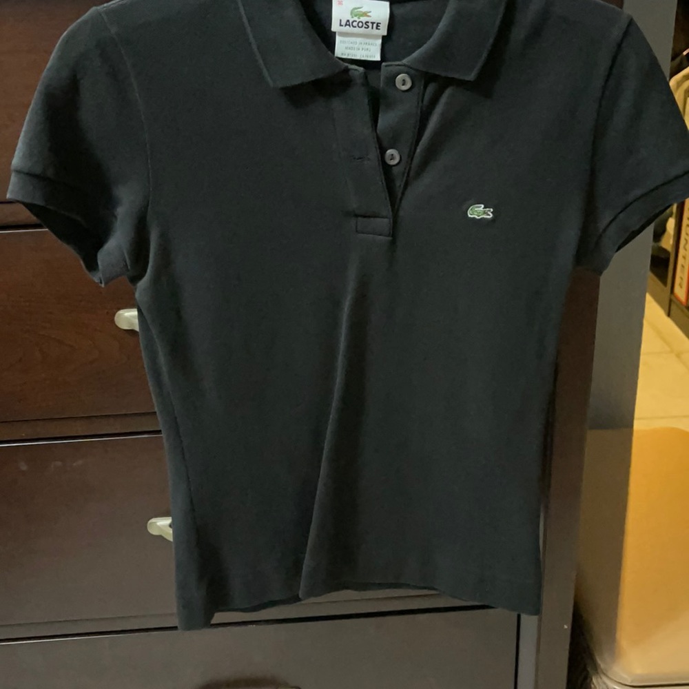 Lacoste women size 36 shirt-small